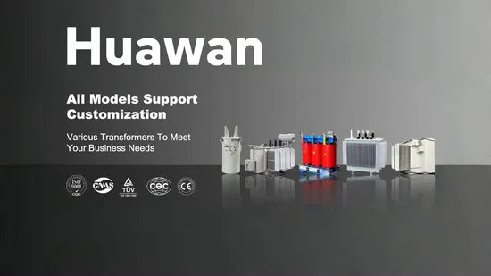 Huawan Power personalizado 380V tipo seco tres