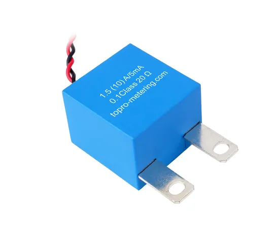 Minitransformador de corriente de alta precisión de 60 A CC, clase 1:2500, 0,1 para medidores inteligentes de energía trifásicos.