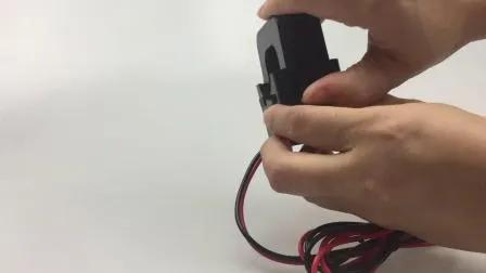 Transformador de corriente monofásico de 30 A con certificación UL y sensor de corriente analógico ZCT