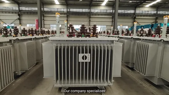 S11 400kVA 800kVA 10kv Voltaje Corriente Paso Eléctrico