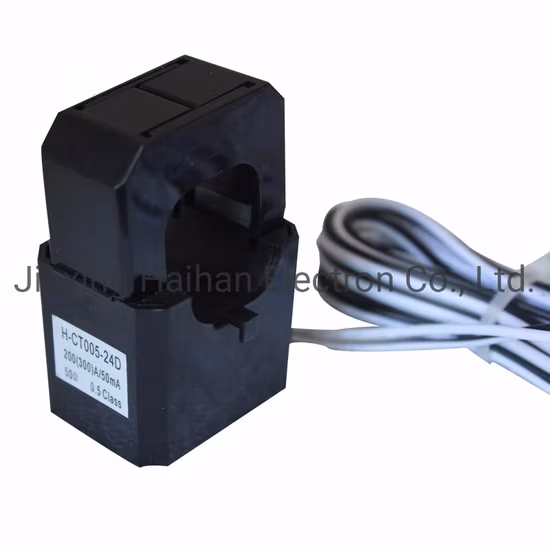 Transformador de corriente de núcleo dividido de 200 A/50 mA (H