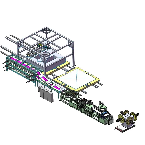 Línea de corte longitudinal totalmente automática de acero al silicio CNC para laminación de transformadores