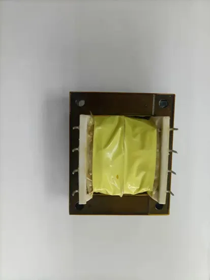 Precio de la fuente de alimentación de aislamiento eléctrico de audio Ei35 Ei41 Ei48 Ei57 Ei66, laminación de baja frecuencia con marco y transformador de cable conductor.